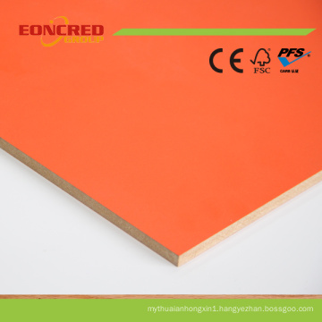 Solid Color Both Sides Melamine Laminated MDF Board